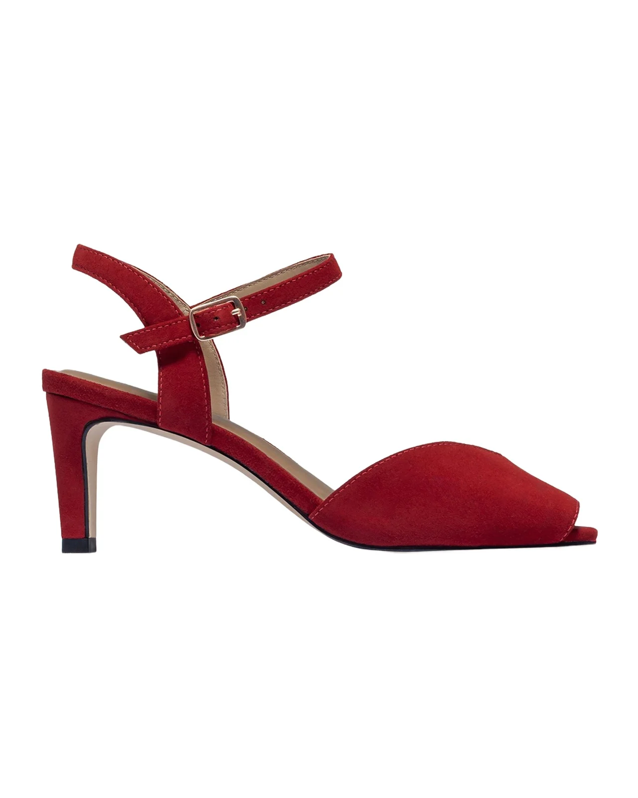 65mm Hartley Suede Ankle-Strap Sandals 65mm Hartley Suede Ankle-Strap Sandals