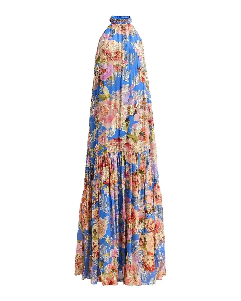 Hemant & Nandita Floral A-Line Maxi Dress | Image 1 Hemant & Nandita Floral A-Line Maxi Dress | Image 1