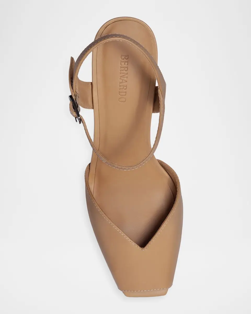 Bernardo 65mm Hartley Suede Ankle-Strap Sandals | Thumbnail 3 Bernardo 65mm Hartley Suede Ankle-Strap Sandals | Thumbnail 3