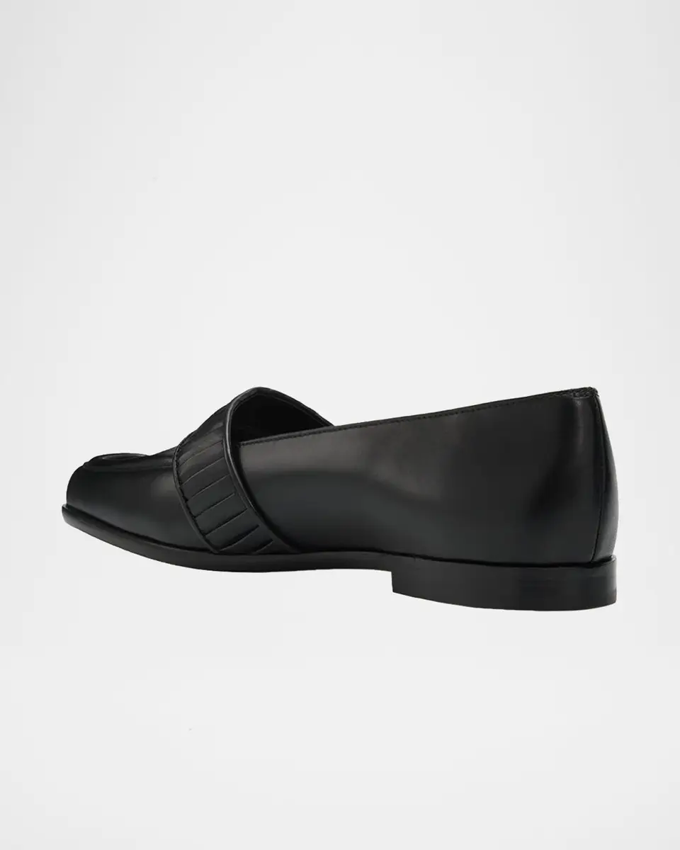 Manolo Blahnik Minoffa Leather Loafers | Thumbnail 4 Manolo Blahnik Minoffa Leather Loafers | Thumbnail 4