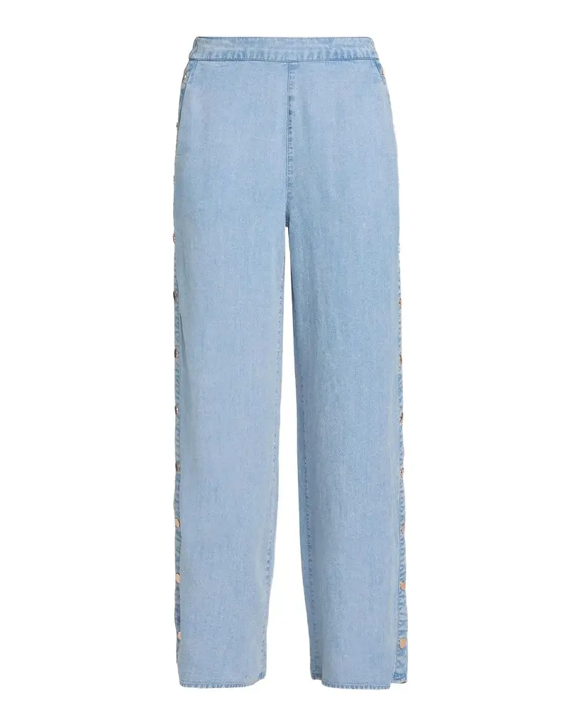 Josalyn High-Rise Wide-Leg Pants