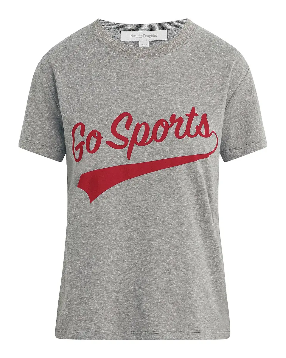 Favorite Daughter The Go Sports Graphic Crewneck T-Shirt | Thumbnail 3 Favorite Daughter The Go Sports Graphic Crewneck T-Shirt | Thumbnail 3