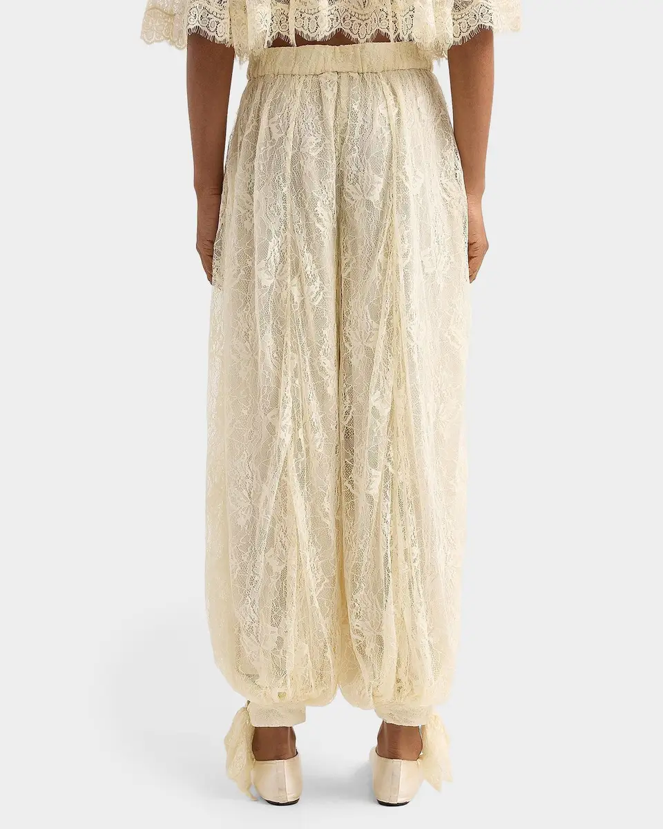 Hemant & Nandita Floral Lace Parachute Pants | Thumbnail 3 Hemant & Nandita Floral Lace Parachute Pants | Thumbnail 3