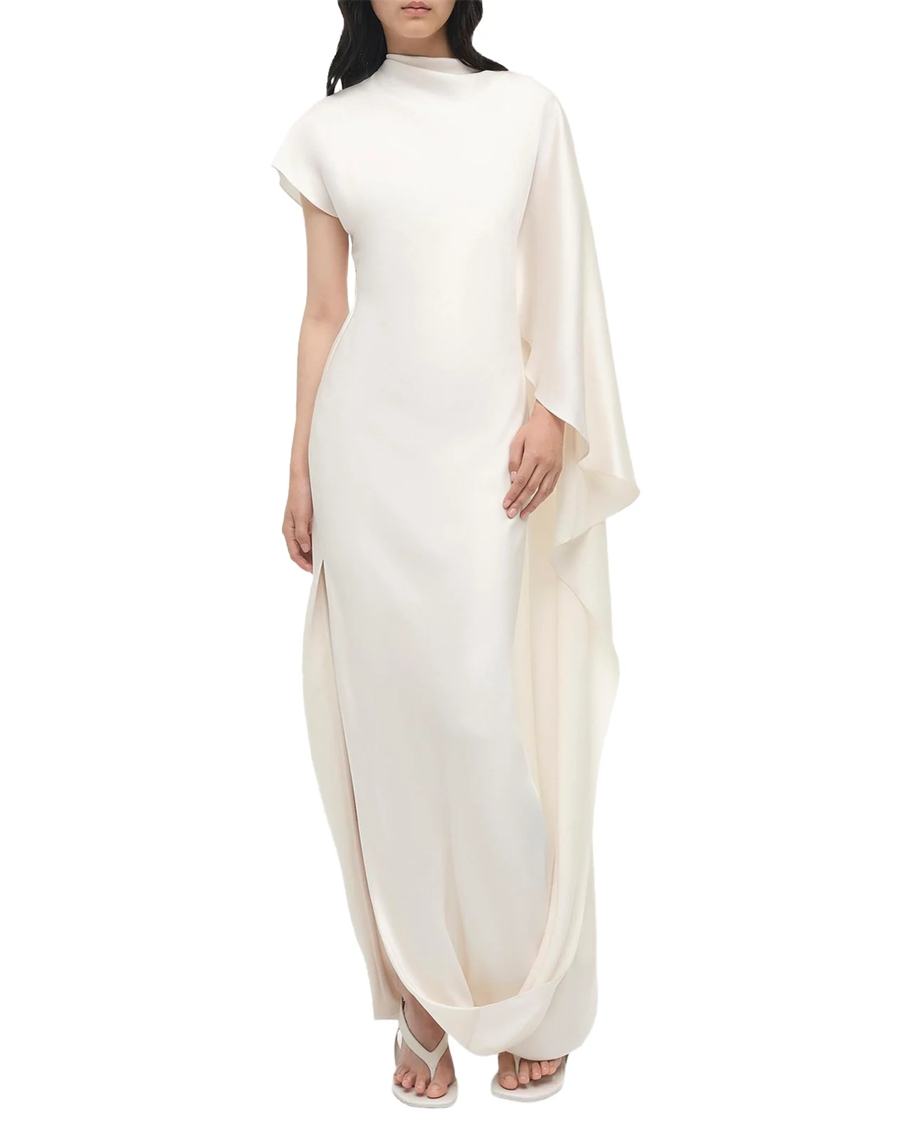 Ora Satin Column Gown