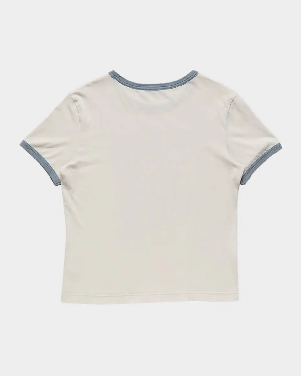 Acne Studios Men's Logo Graphic Ringer T-Shirt | Thumbnail 3 Acne Studios Men's Logo Graphic Ringer T-Shirt | Thumbnail 3