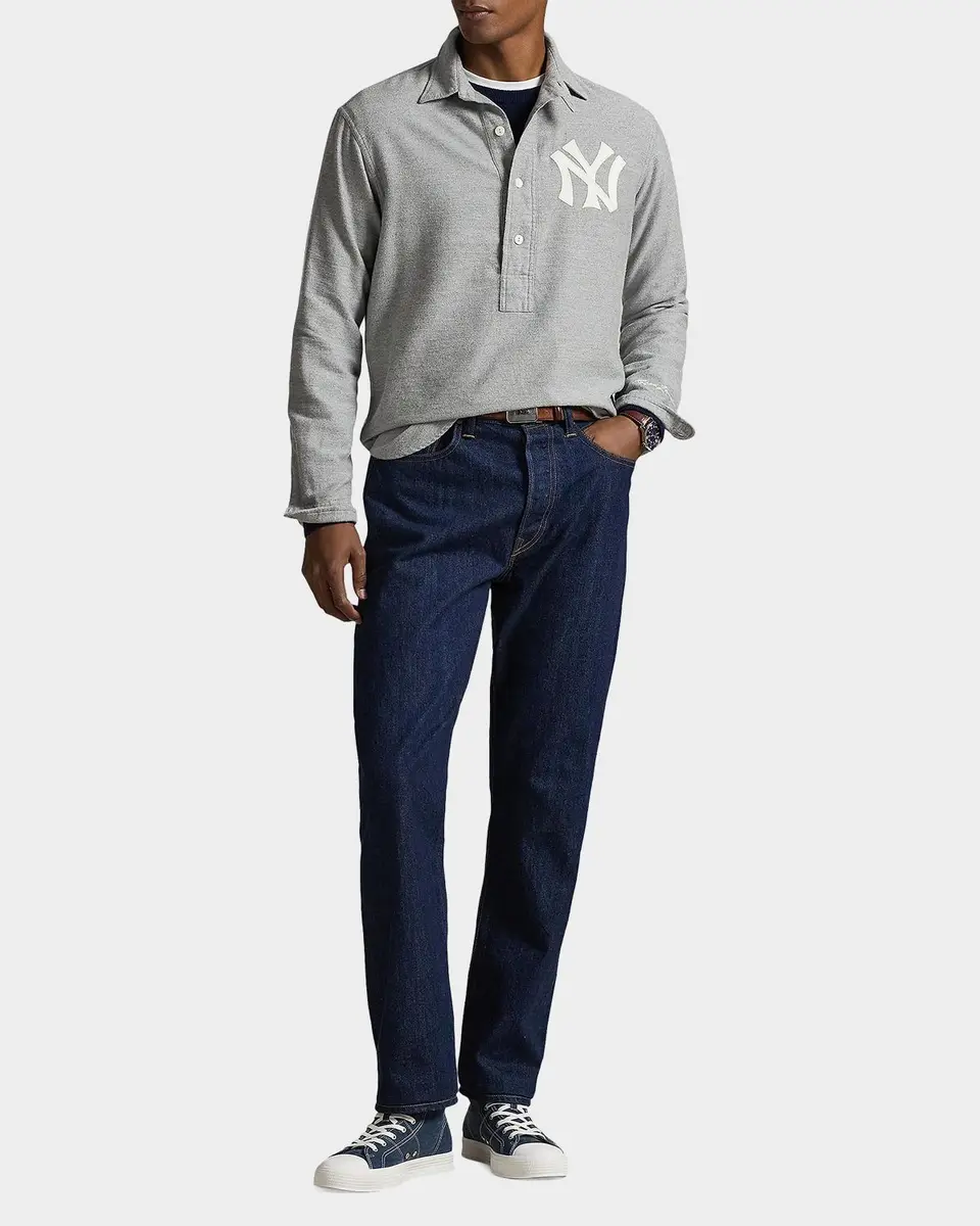 Polo Ralph Lauren Men's Fielder New York Yankees Cotton Polo Shirt | Thumbnail 2 Polo Ralph Lauren Men's Fielder New York Yankees Cotton Polo Shirt | Thumbnail 2