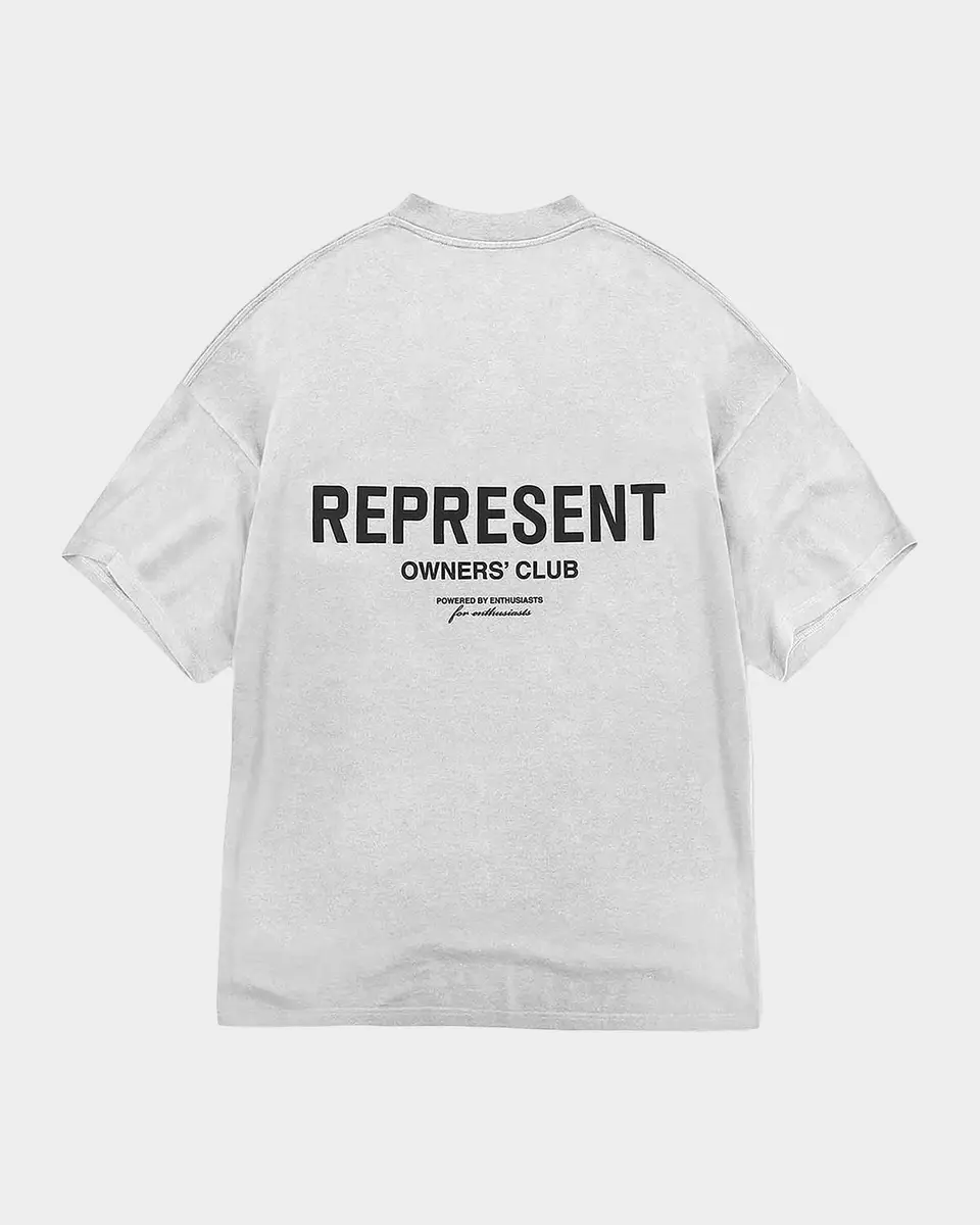Represent Men's Owners Club Logo Cotton T-Shirt | Thumbnail 6