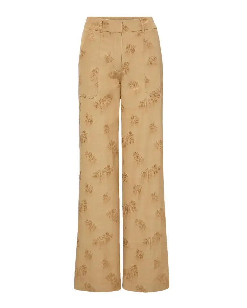 Cole Floral Wide-Leg Pants Cole Floral Wide-Leg Pants