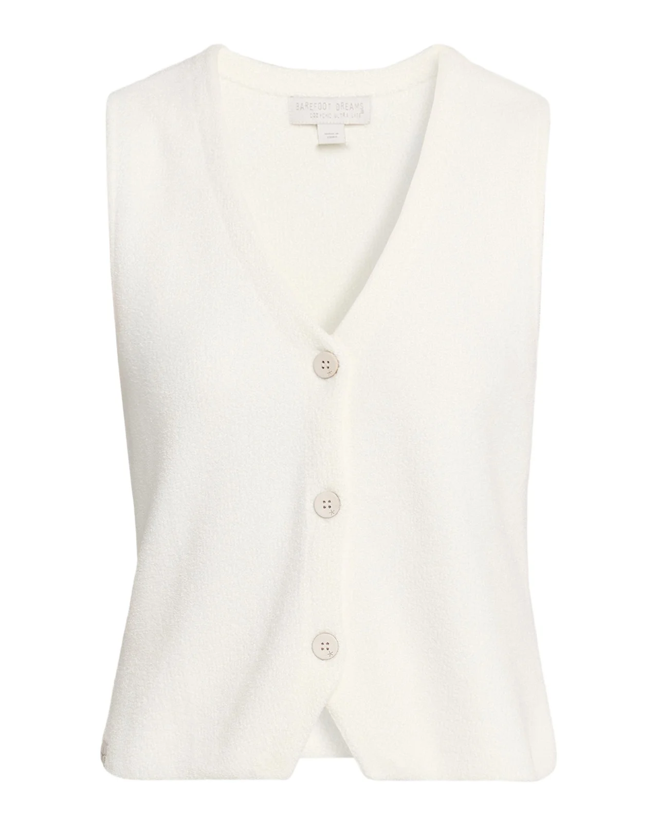 Barefoot Dreams CozyChic Ultra Lite Button-Front Vest