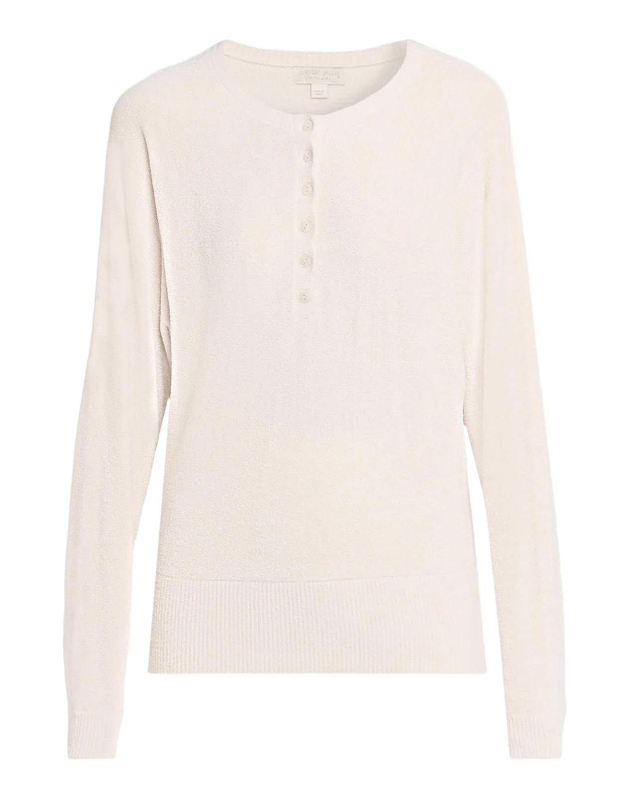 Barefoot Dreams CozyChic Ultra Lite Scalloped Henley Pullover