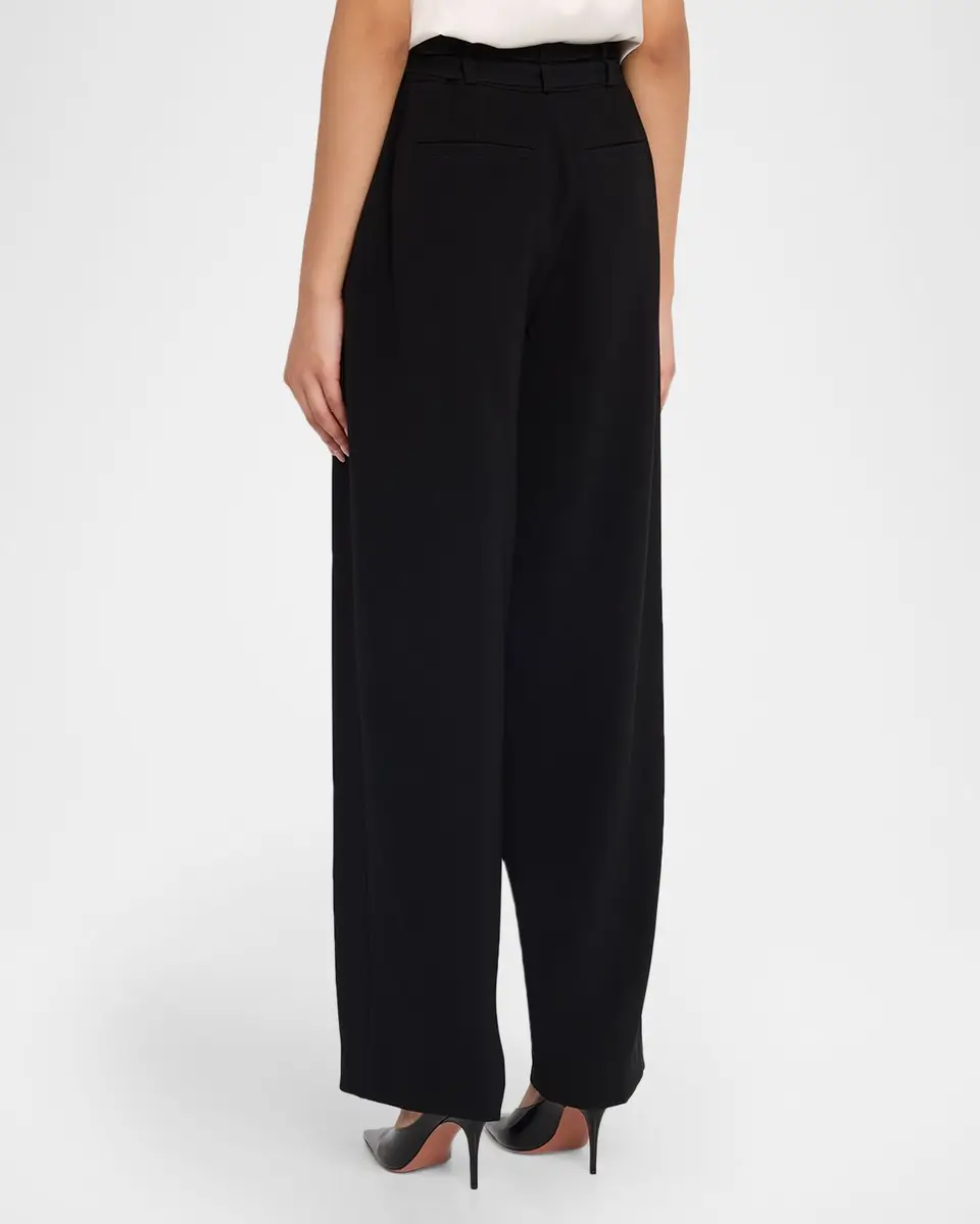 Cinq à Sept Maelor Double Belted Wide-Leg Pants | Thumbnail 3 Cinq à Sept Maelor Double Belted Wide-Leg Pants | Thumbnail 3
