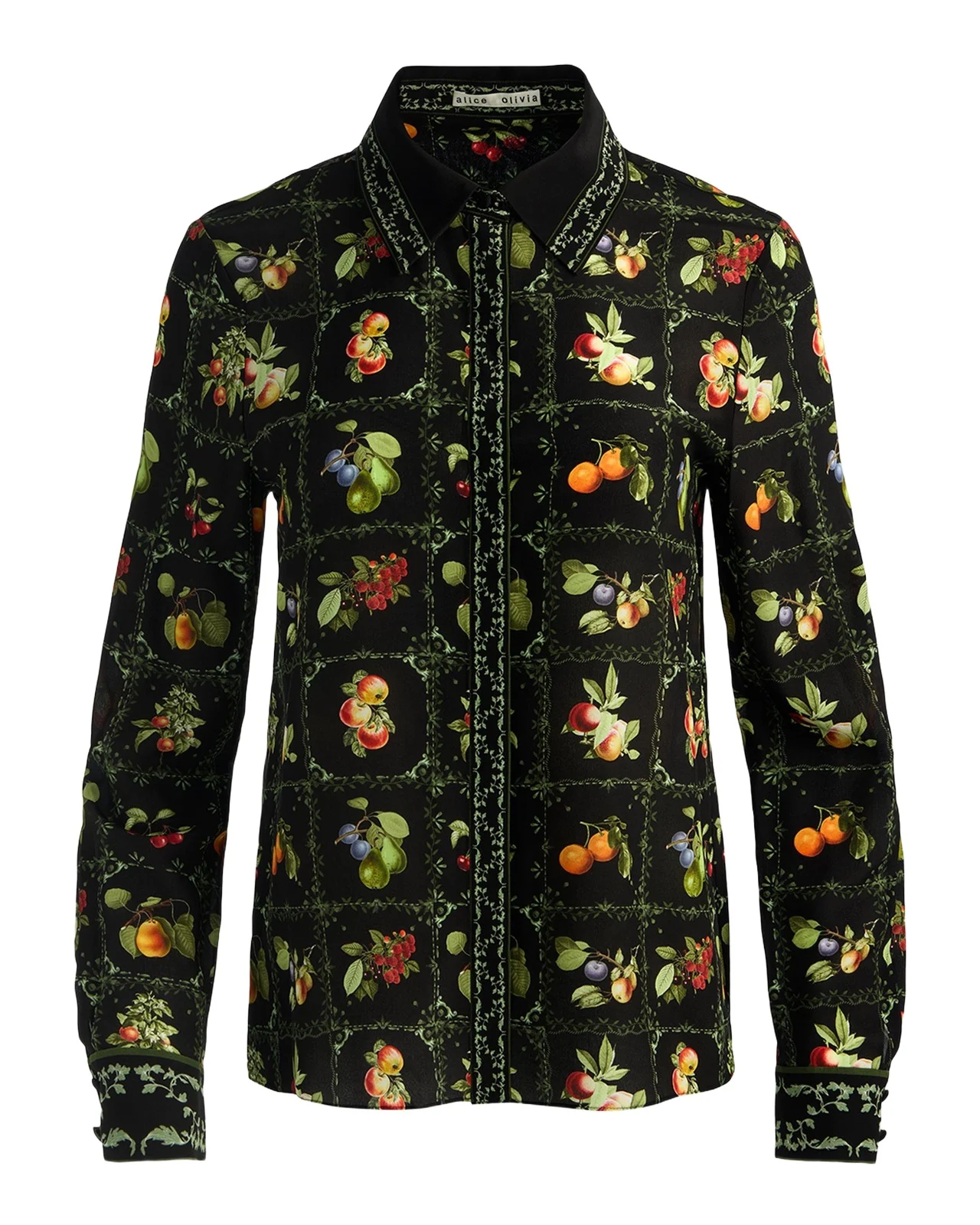 Willa Silk Placket Top