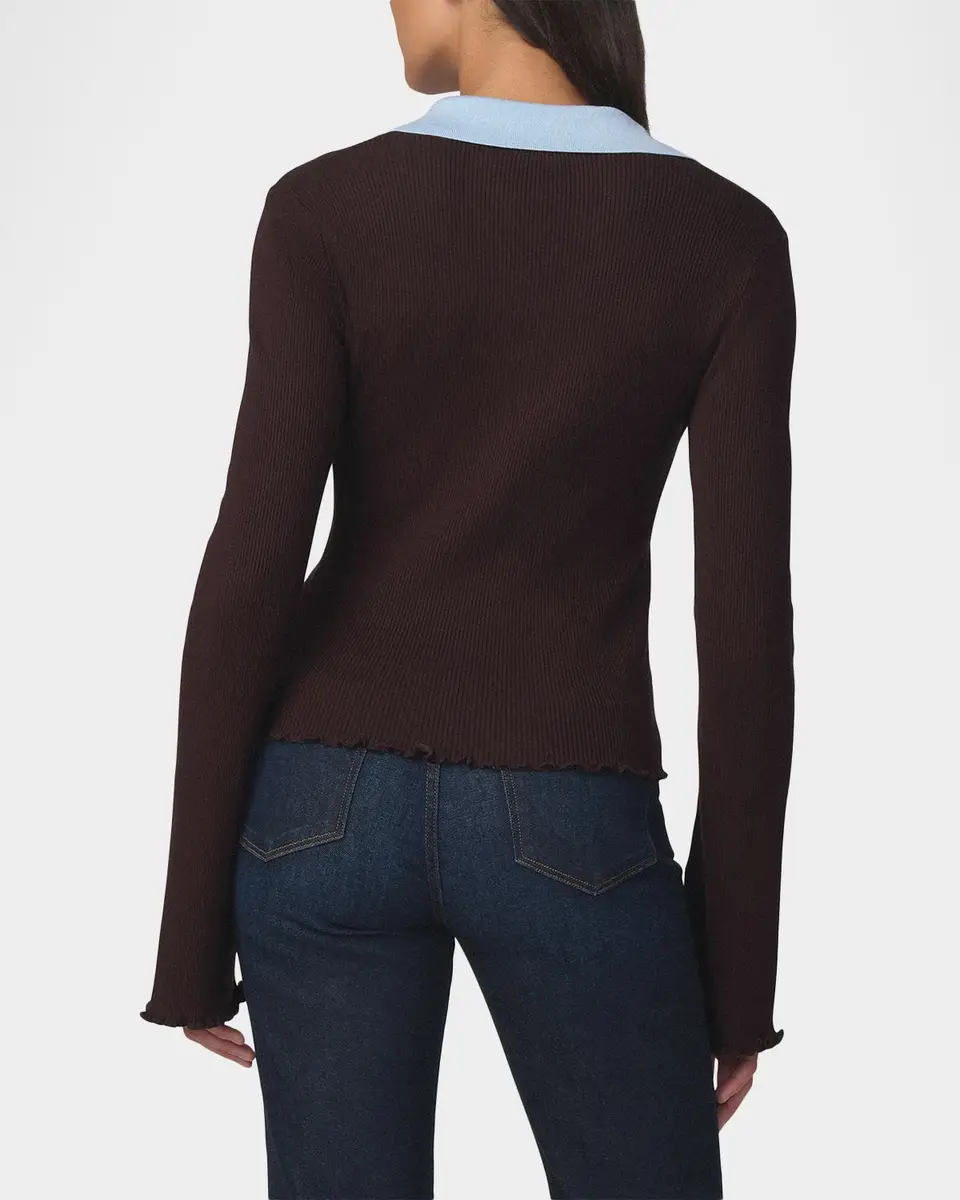 Joe's Jeans The Riley Polo Sweater | Thumbnail 3