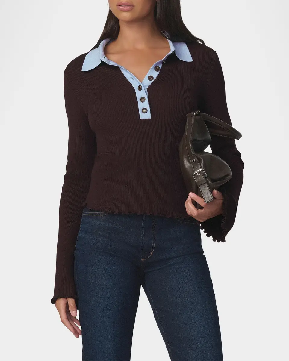 Joe's Jeans The Riley Polo Sweater | Thumbnail 4