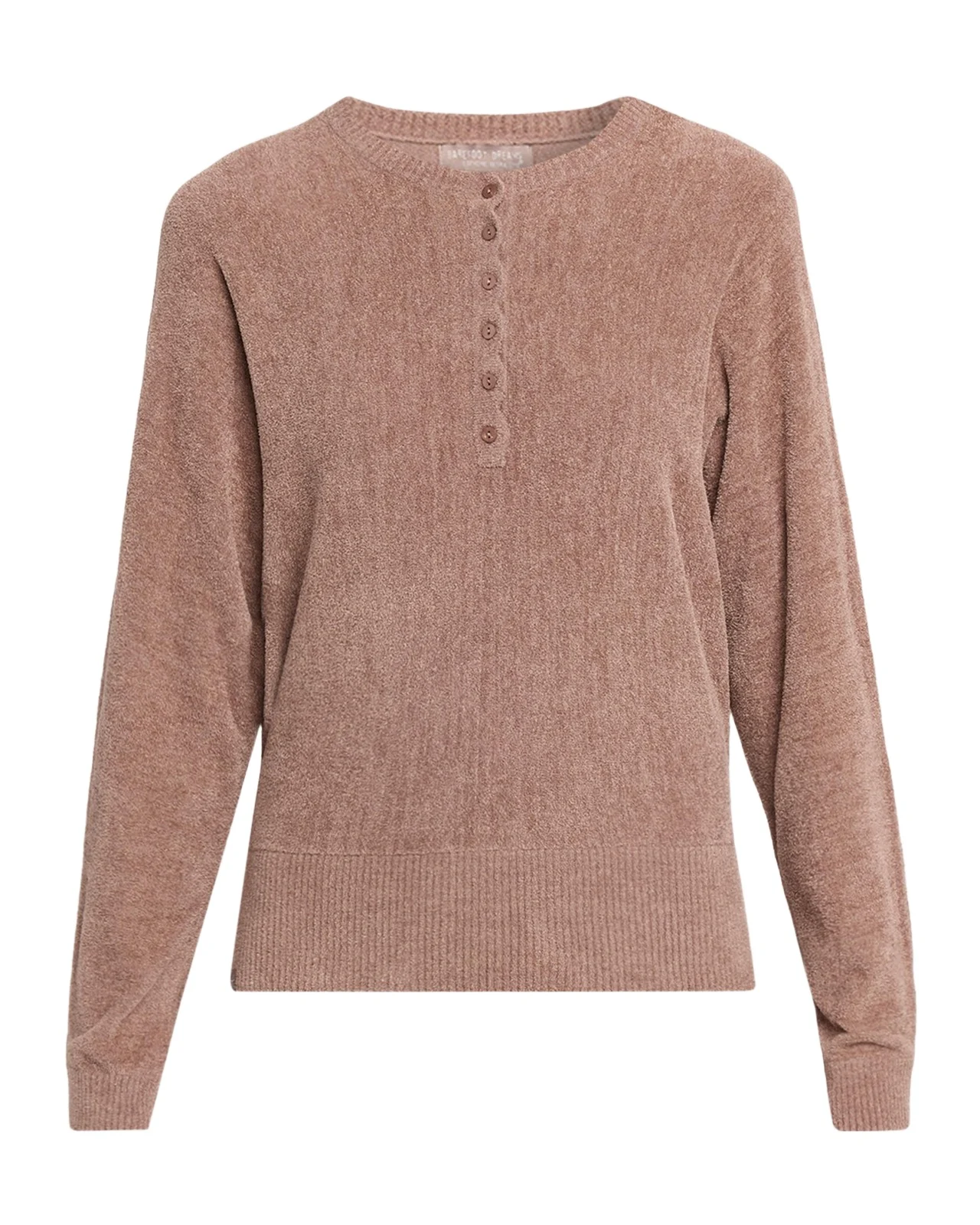 CozyChic Ultra Lite Scalloped Henley Pullover CozyChic Ultra Lite Scalloped Henley Pullover