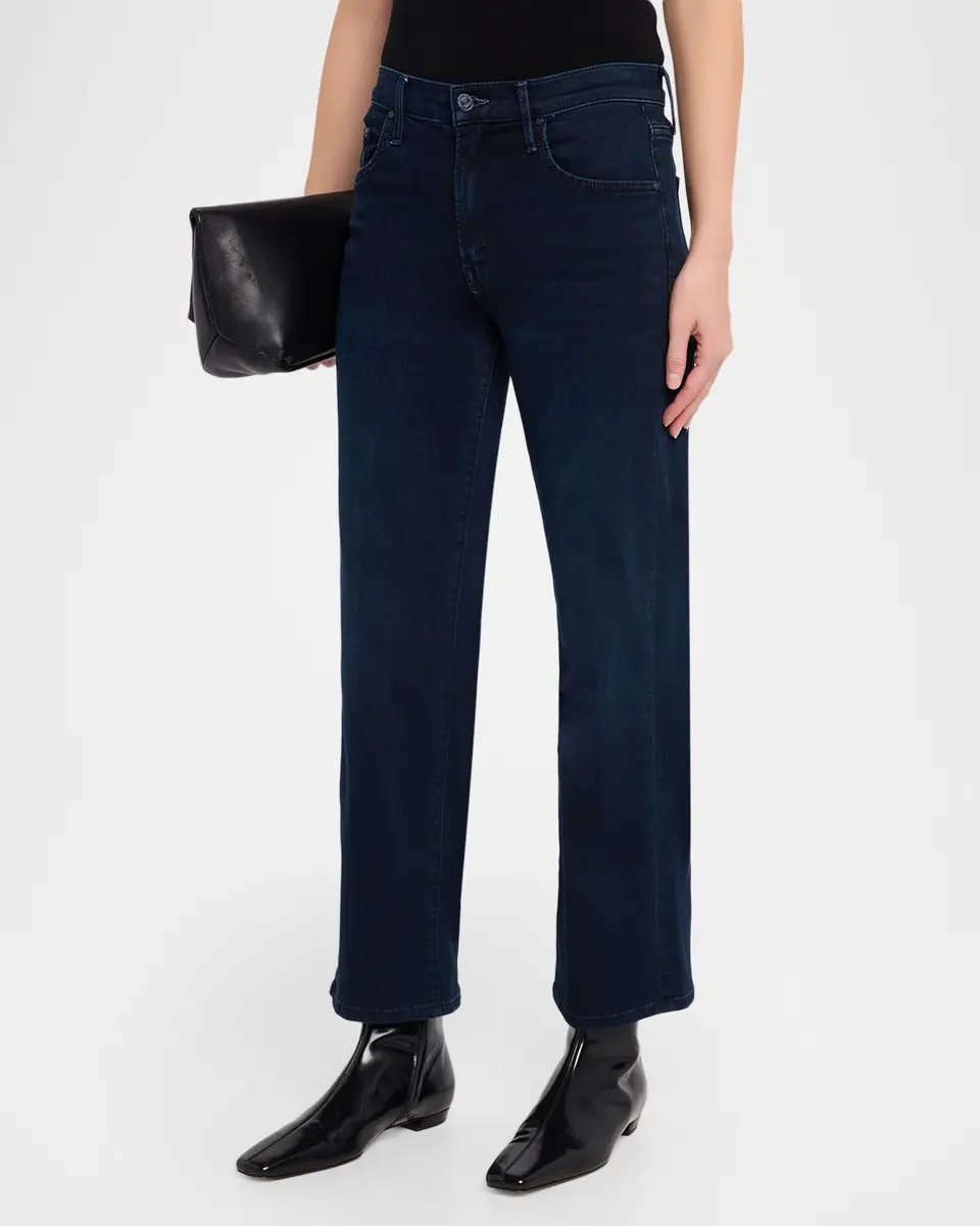 Mother The Mid-Rise Rambler Zip Ankle Jeans | Thumbnail 4 Mother The Mid-Rise Rambler Zip Ankle Jeans | Thumbnail 4