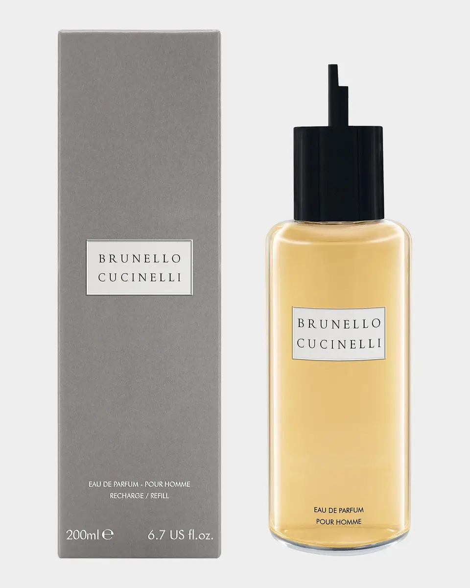 Brunello Cucinelli Pour Homme Eau de Parfum Refill, 6.8 oz. | Thumbnail 2 Brunello Cucinelli Pour Homme Eau de Parfum Refill, 6.8 oz. | Thumbnail 2