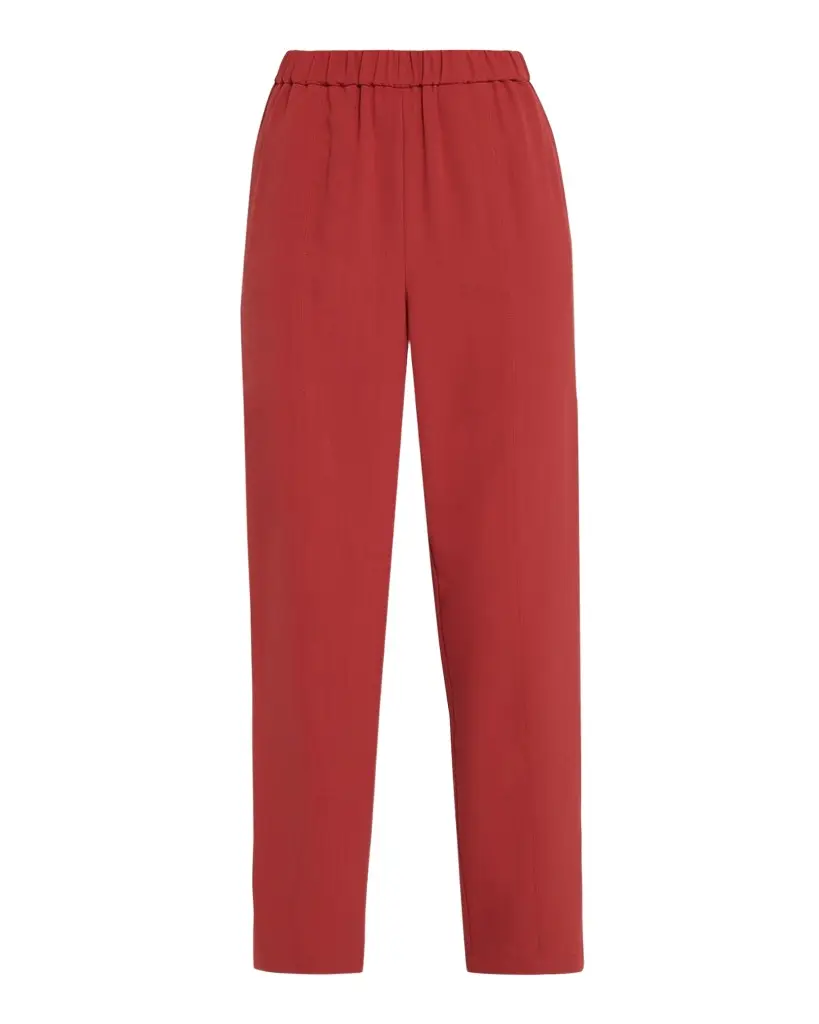 Misook Nora Crepe Straight-Leg Pants | Image 1 Misook Nora Crepe Straight-Leg Pants | Image 1
