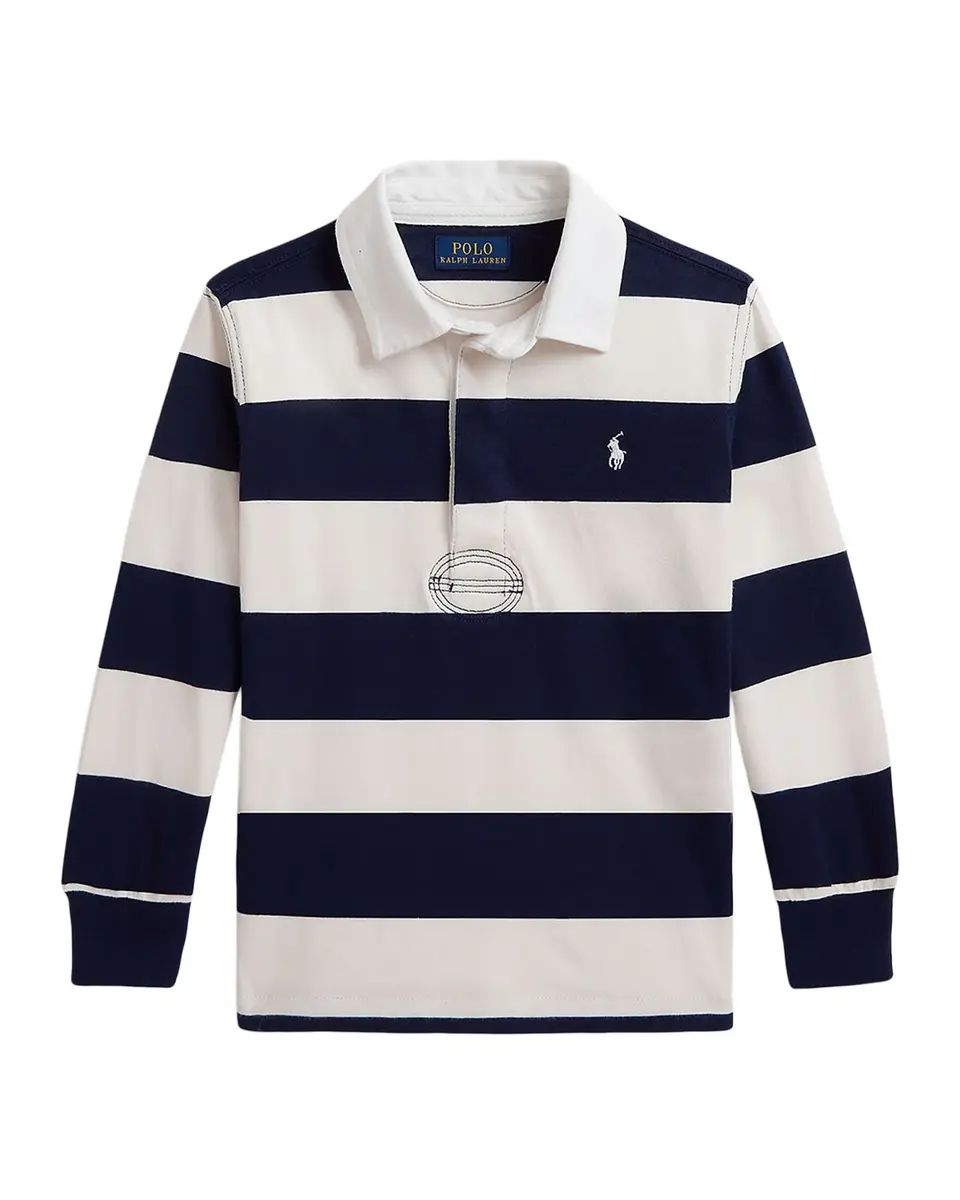 Polo Ralph Lauren Boy's The Iconic Rugby Shirt | Thumbnail 3 Polo Ralph Lauren Boy's The Iconic Rugby Shirt | Thumbnail 3