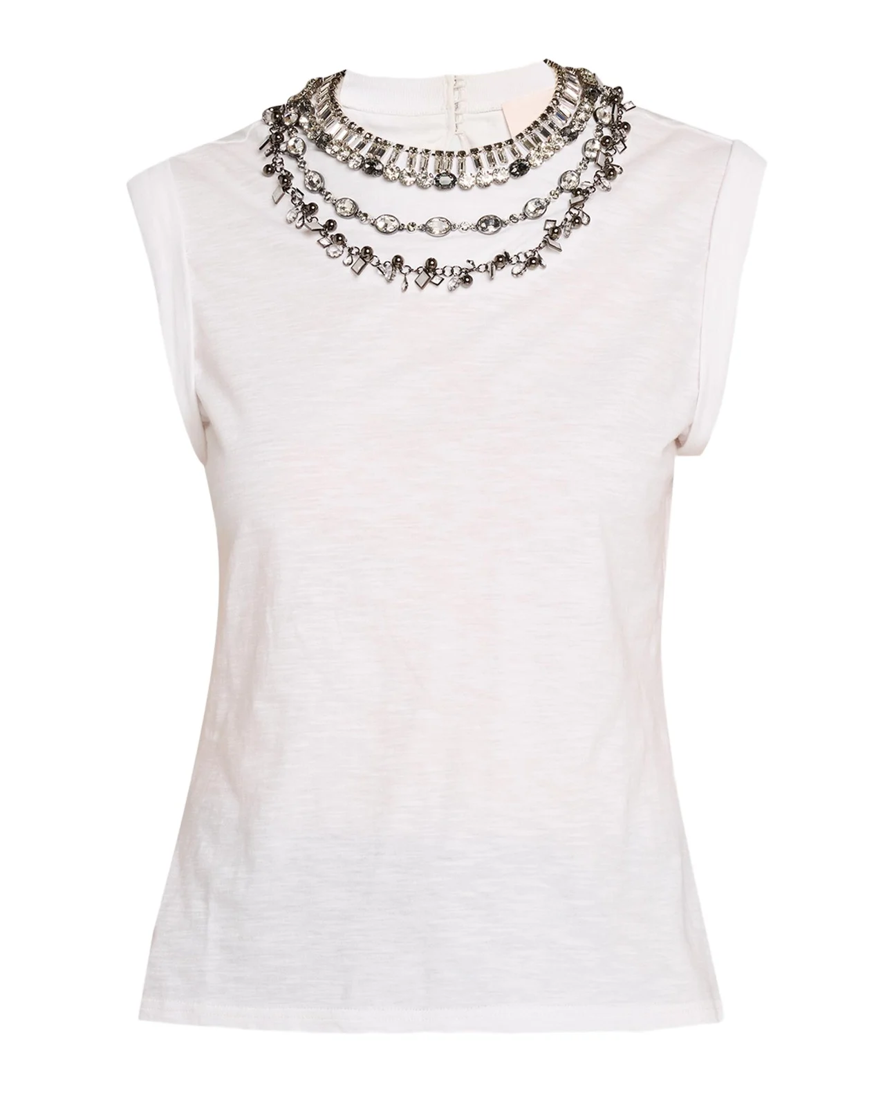 Bella Chunky Layered Necklace T-Shirt