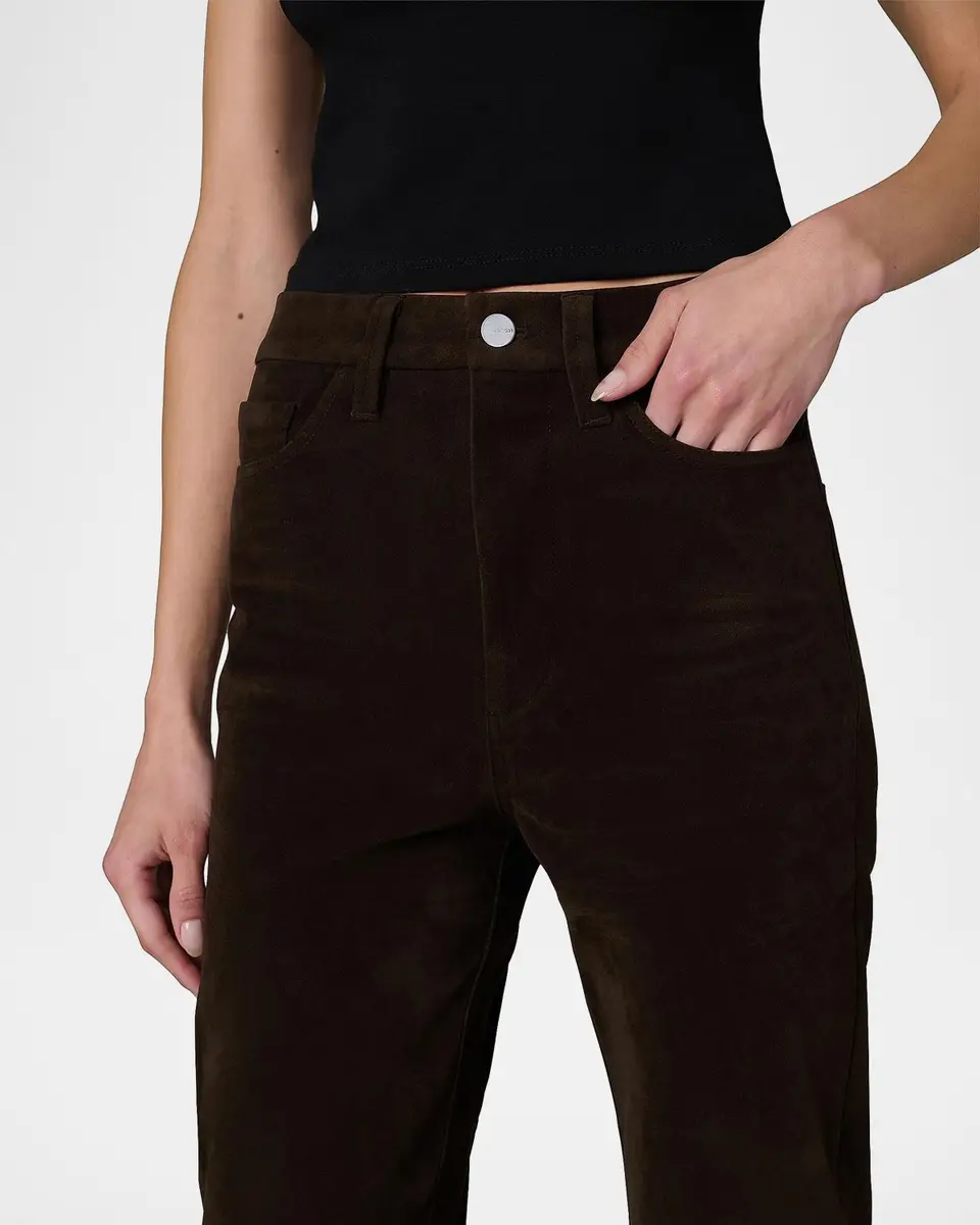Joe 's Jeans Margot Faux-Suede Slim-Fit Pants | Thumbnail 5 Joe 's Jeans Margot Faux-Suede Slim-Fit Pants | Thumbnail 5
