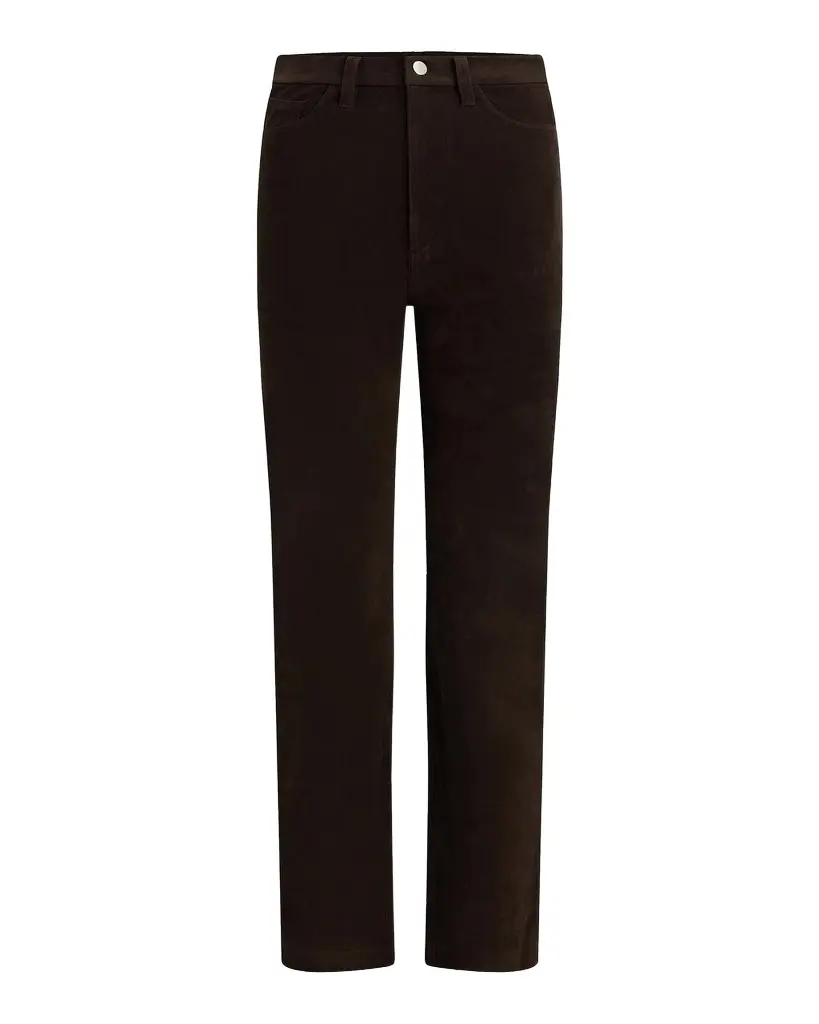 Margot Faux-Suede Slim-Fit Pants Margot Faux-Suede Slim-Fit Pants