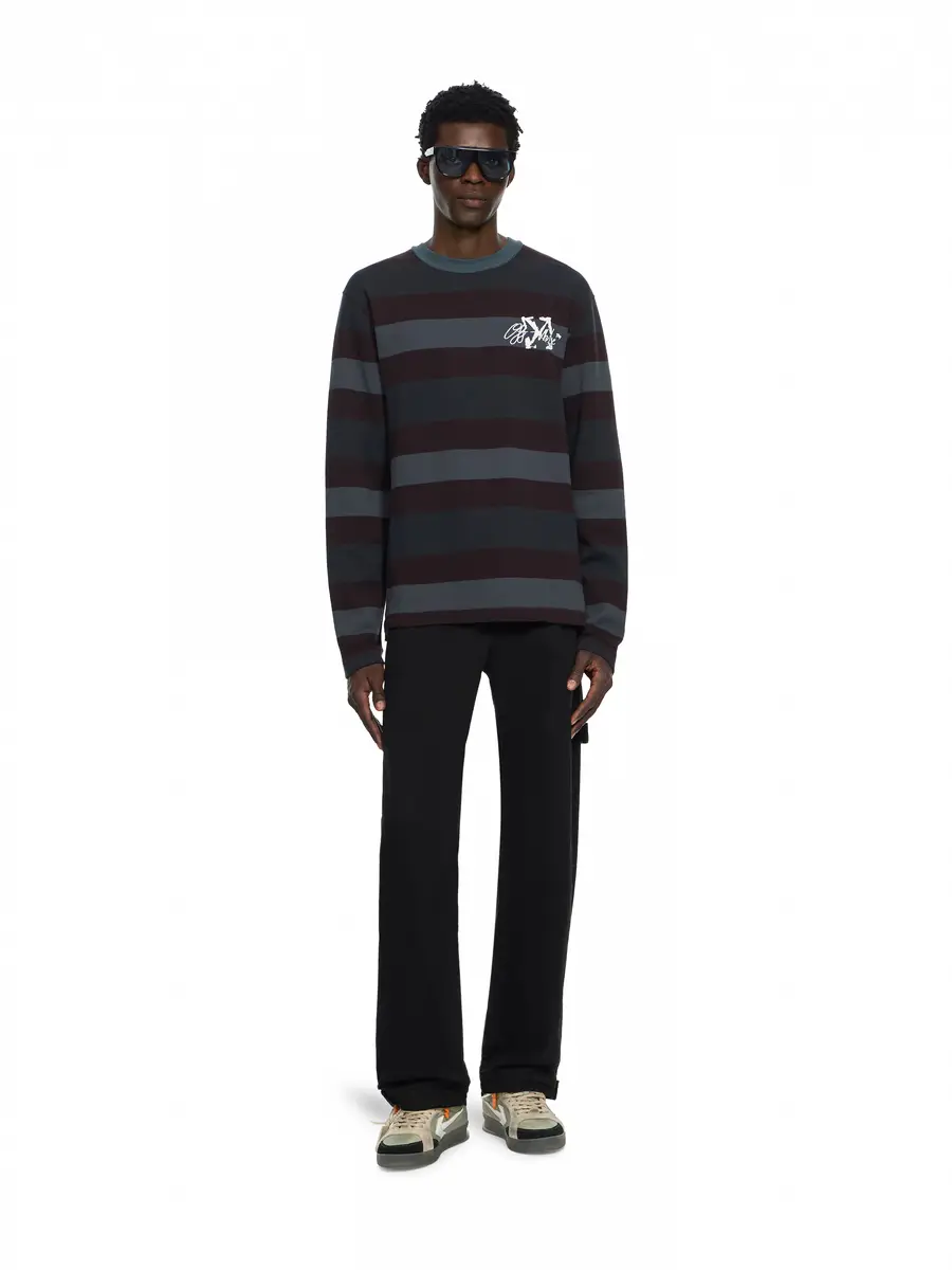 Off-White Racing Staff Cotton Gabardine Pants | Thumbnail 2 Off-White Racing Staff Cotton Gabardine Pants | Thumbnail 2
