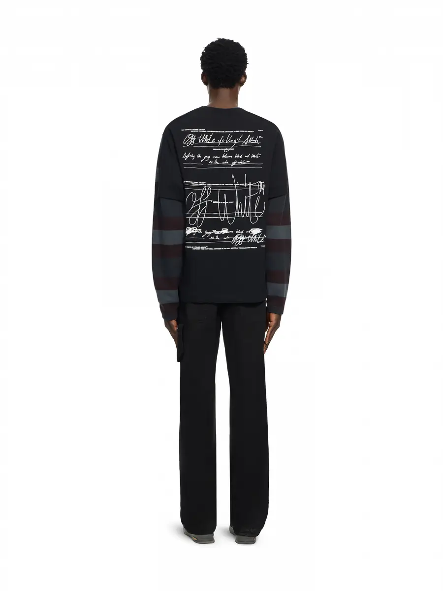 Off-White Racing Staff Cotton Gabardine Pants | Thumbnail 4 Off-White Racing Staff Cotton Gabardine Pants | Thumbnail 4