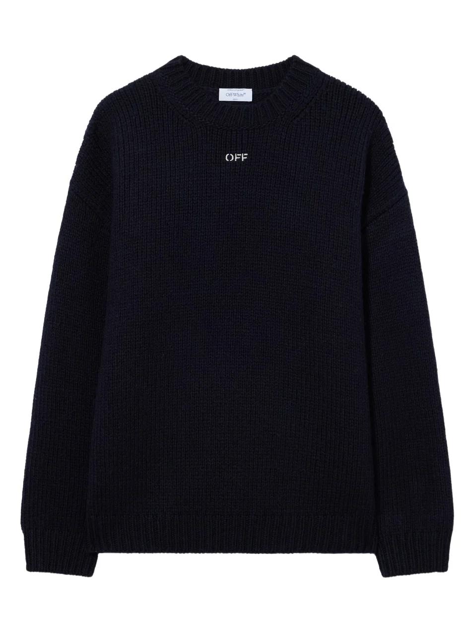 Maxi Arrow Embroidered Knit Crewneck Maxi Arrow Embroidered Knit Crewneck