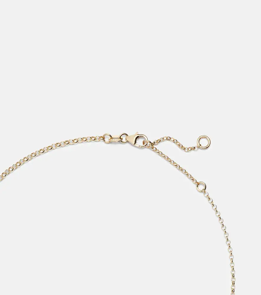 Foundrae Spark Love 18kt gold chain necklace with diamond | Thumbnail 4