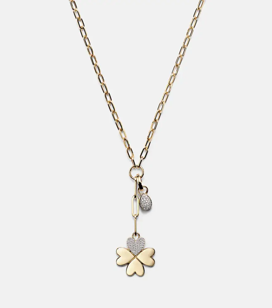 Foundrae True Love 18kt gold pendant necklace with diamonds | Thumbnail 2 Foundrae True Love 18kt gold pendant necklace with diamonds | Thumbnail 2