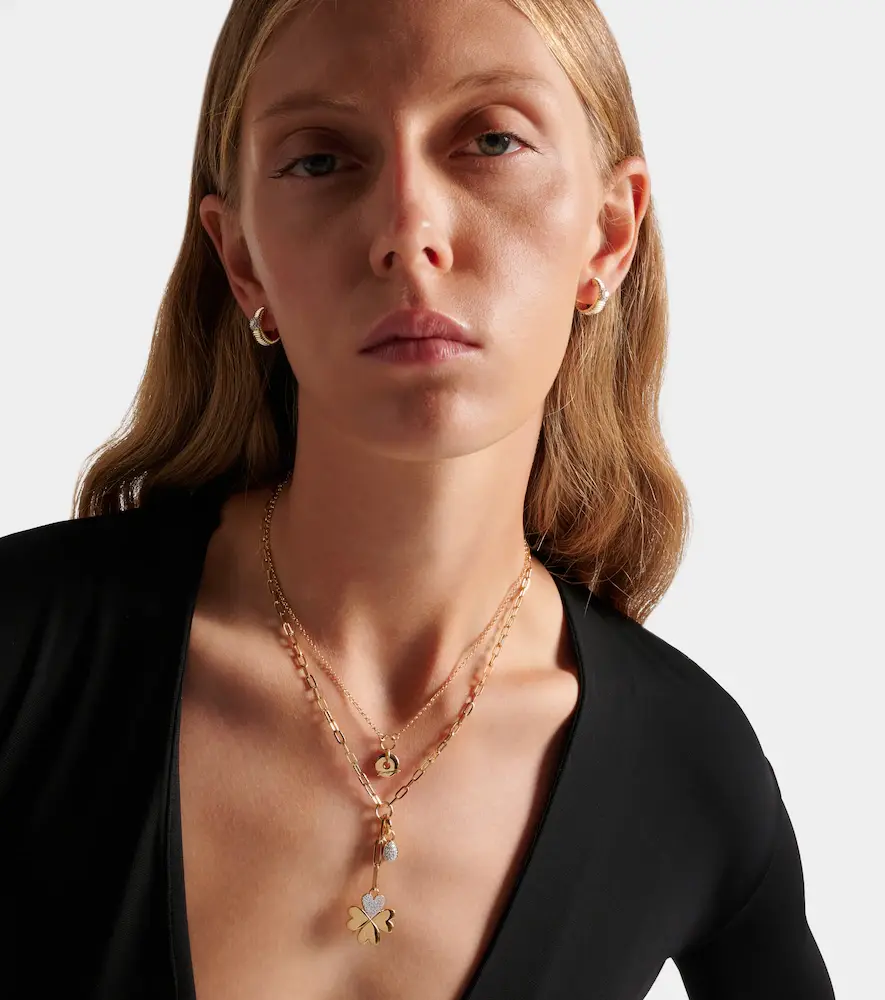Foundrae True Love 18kt gold pendant necklace with diamonds | Thumbnail 5 Foundrae True Love 18kt gold pendant necklace with diamonds | Thumbnail 5