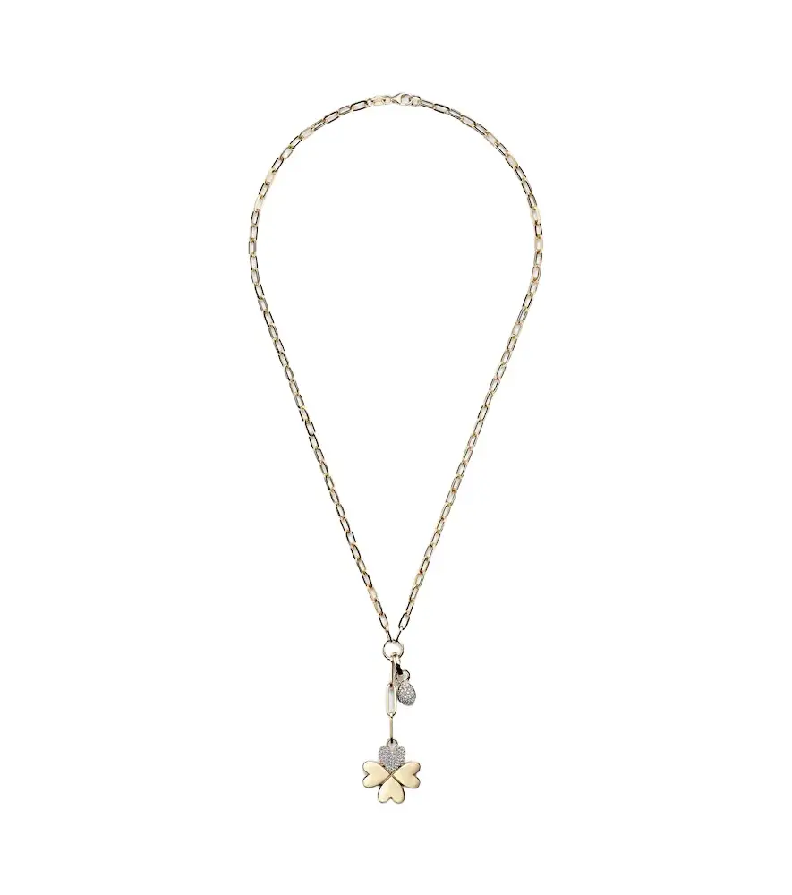 Foundrae True Love 18kt gold necklace with diamonds | Image 1 Foundrae True Love 18kt gold necklace with diamonds | Image 1