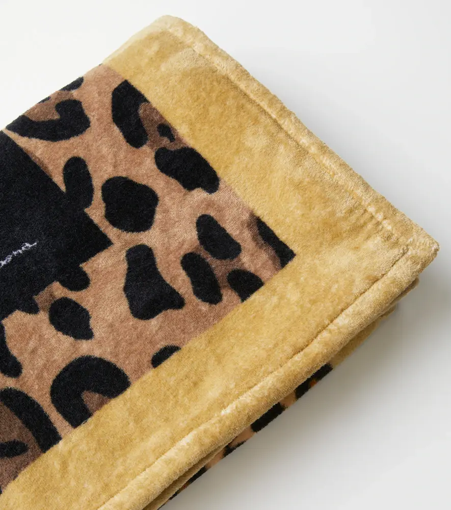 Dolce & Gabbana Casa Leopardo cotton beach towel | Thumbnail 3 Dolce & Gabbana Casa Leopardo cotton beach towel | Thumbnail 3