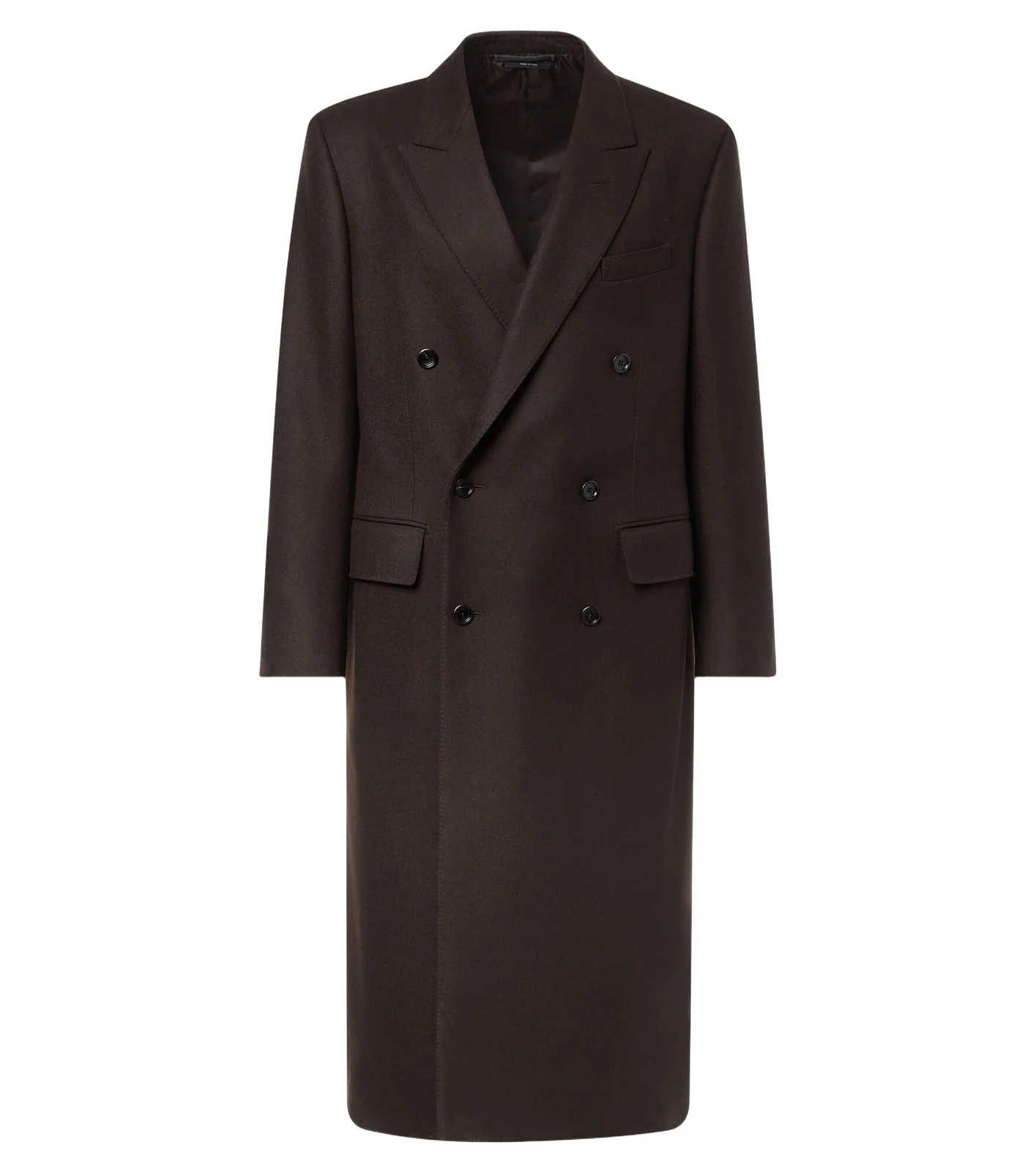 Double-breasted wool coat Double-breasted wool coat