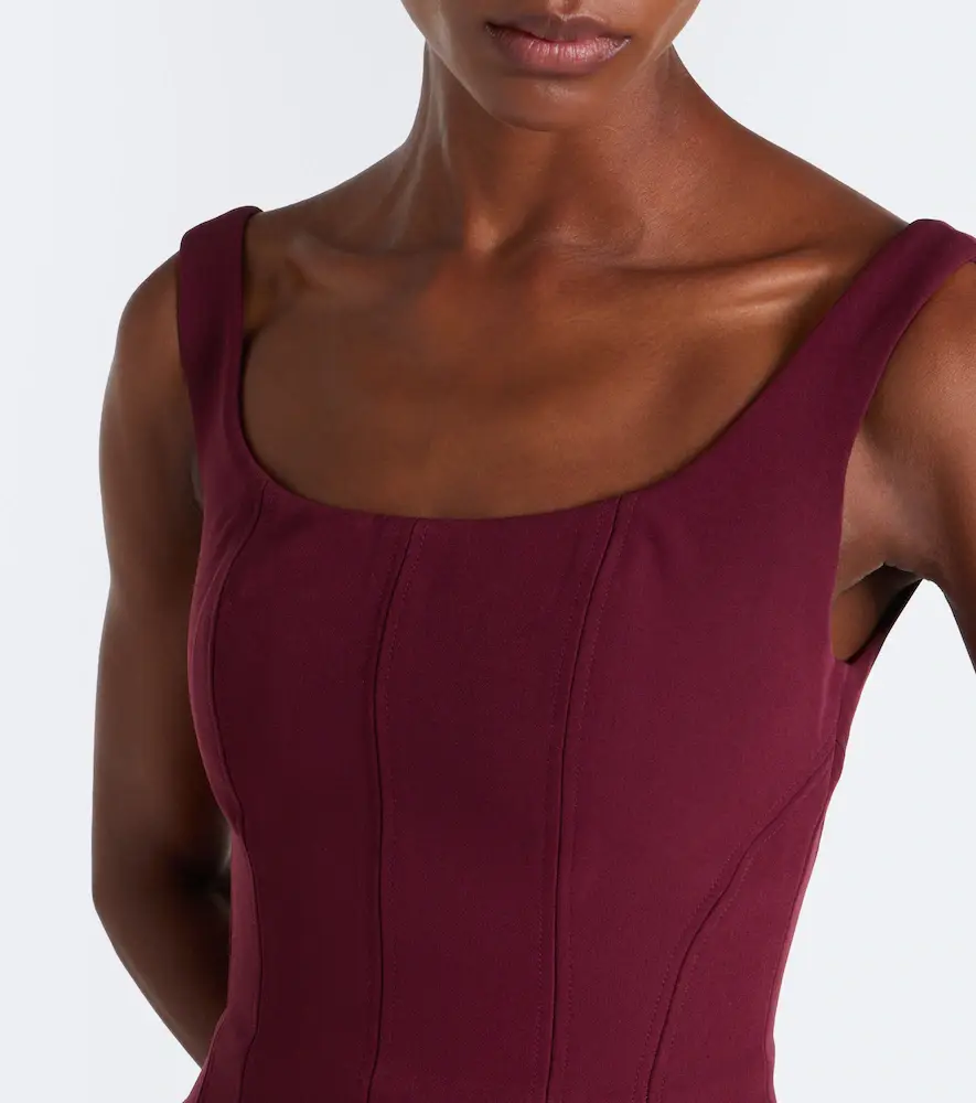Roland Mouret Peplum crêpe corset dress | Thumbnail 3 Roland Mouret Peplum crêpe corset dress | Thumbnail 3