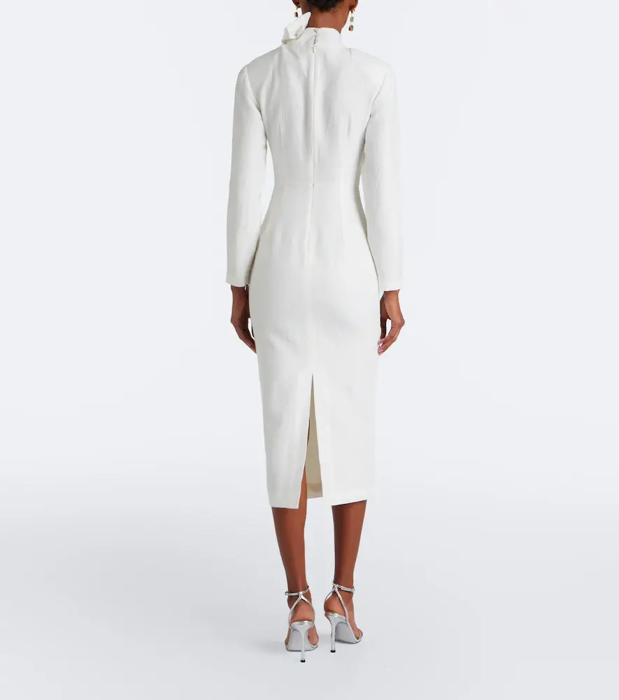 Roland Mouret Ramie and silk jacquard cocktail dress | Thumbnail 5 Roland Mouret Ramie and silk jacquard cocktail dress | Thumbnail 5