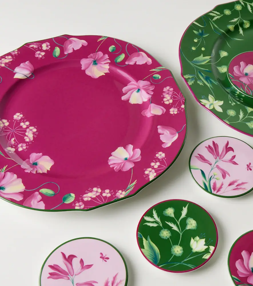 GINORI 1735 Florenza Duchessa floral porcelain charger plate | Thumbnail 2 GINORI 1735 Florenza Duchessa floral porcelain charger plate | Thumbnail 2