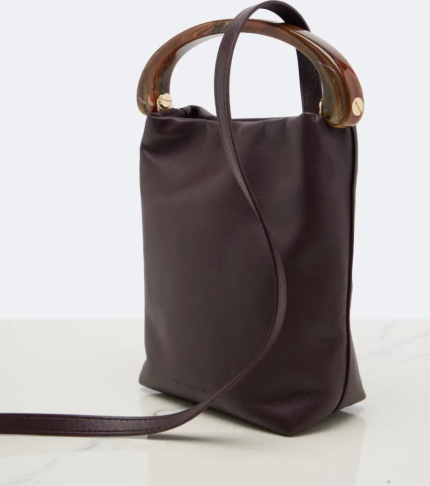 Dries Van Noten Small leather top-handle bag | Thumbnail 4 Dries Van Noten Small leather top-handle bag | Thumbnail 4