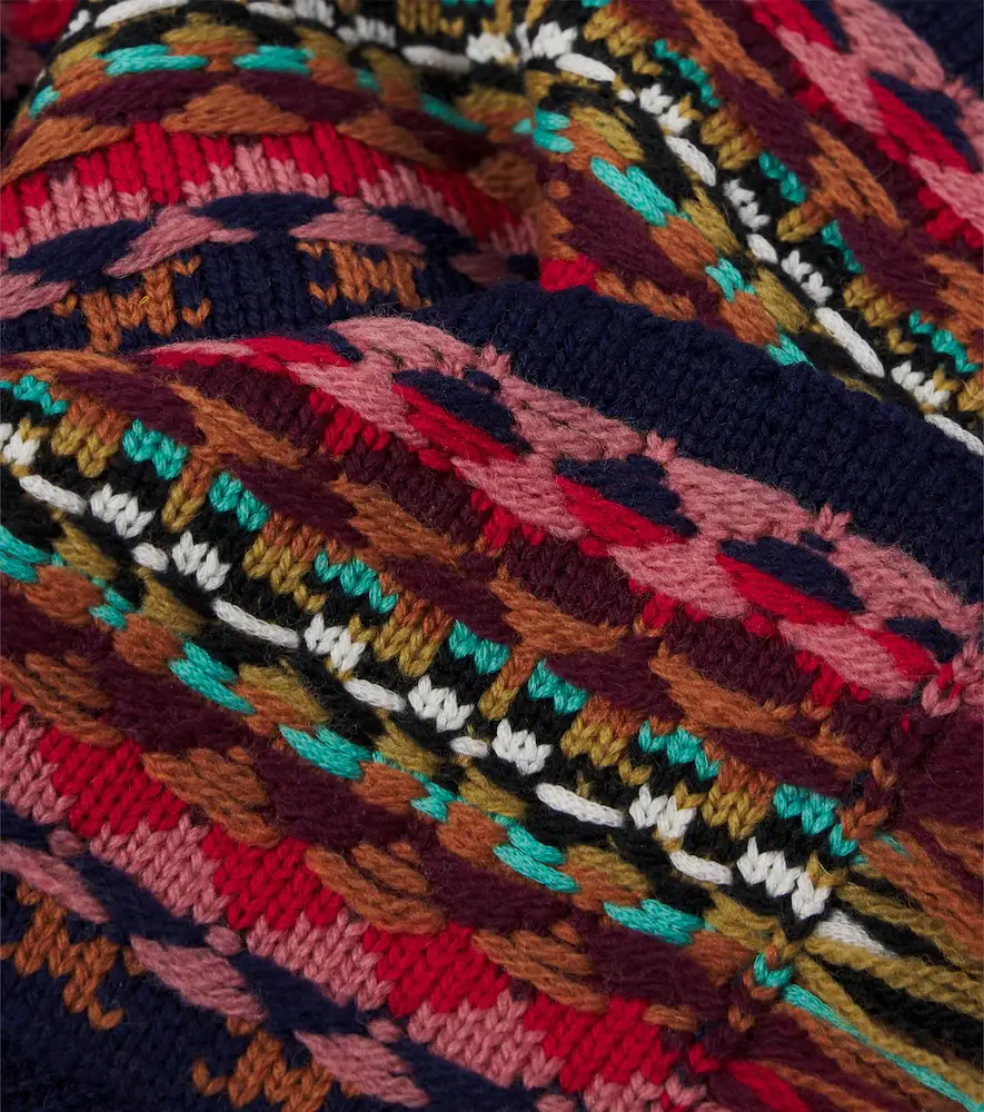 Dries Van Noten Wool jacquard scarf | Thumbnail 2