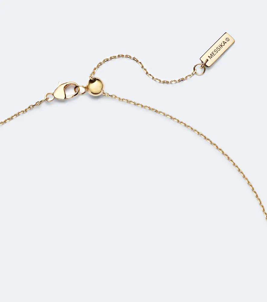 Messika Moderniste 18kt gold pendant necklace with diamonds | Thumbnail 2 Messika Moderniste 18kt gold pendant necklace with diamonds | Thumbnail 2