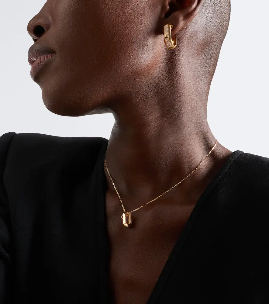 Messika Moderniste 18kt gold pendant necklace with diamonds | Thumbnail 4 Messika Moderniste 18kt gold pendant necklace with diamonds | Thumbnail 4