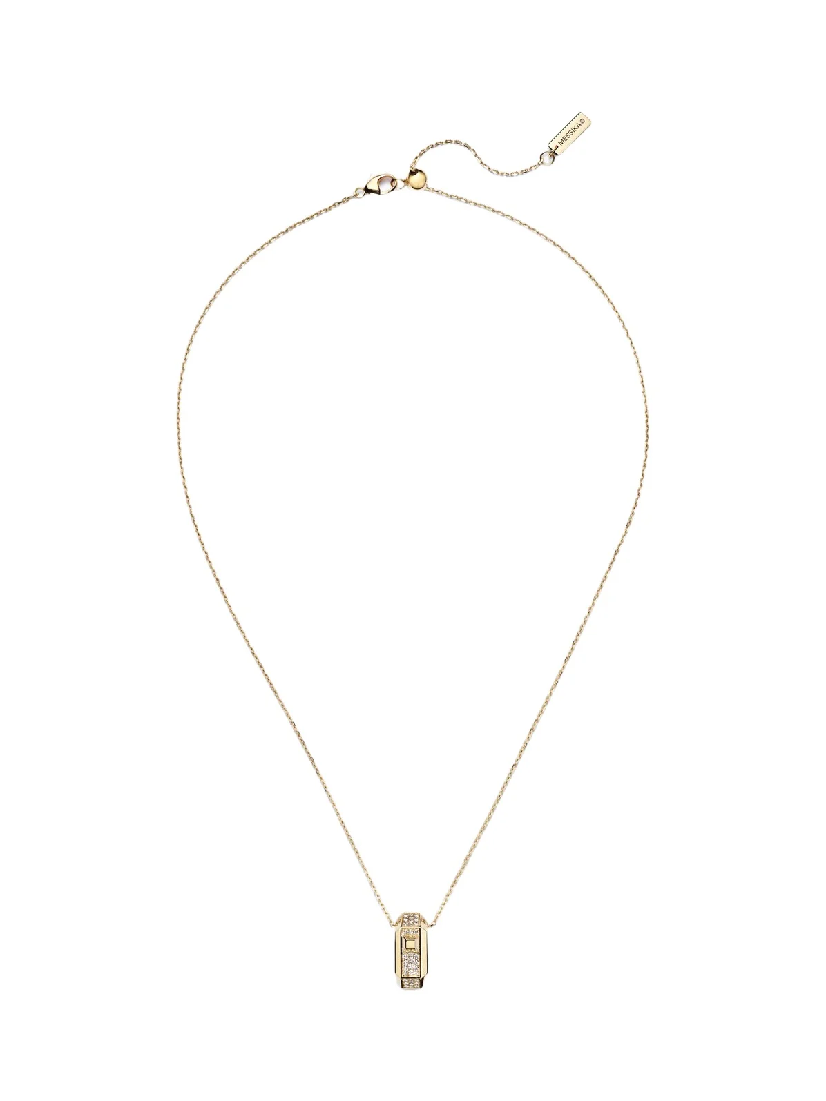 Moderniste 18kt gold pendant necklace with diamonds Moderniste 18kt gold pendant necklace with diamonds