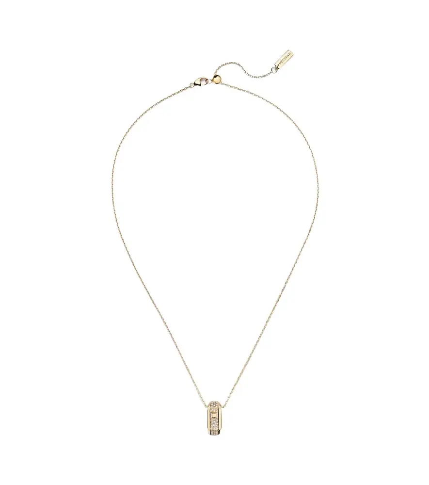 Messika Moderniste 18kt gold pendant necklace with diamonds