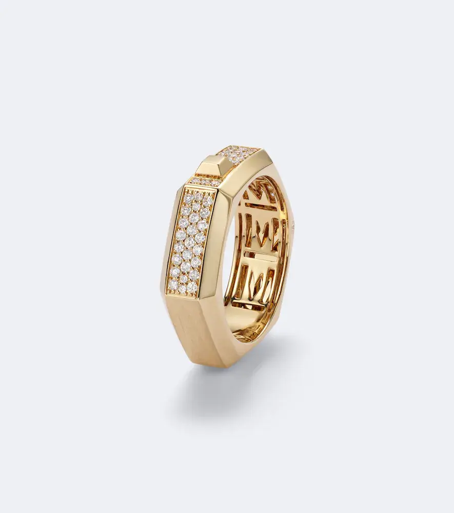 Messika Moderniste 18kt gold ring with diamonds | Thumbnail 4 Messika Moderniste 18kt gold ring with diamonds | Thumbnail 4