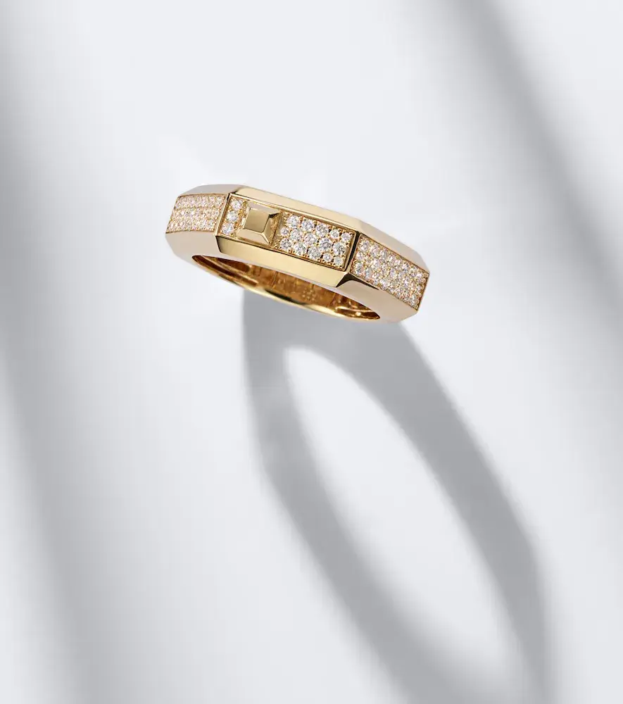 Messika Moderniste 18kt gold ring with diamonds | Thumbnail 5 Messika Moderniste 18kt gold ring with diamonds | Thumbnail 5