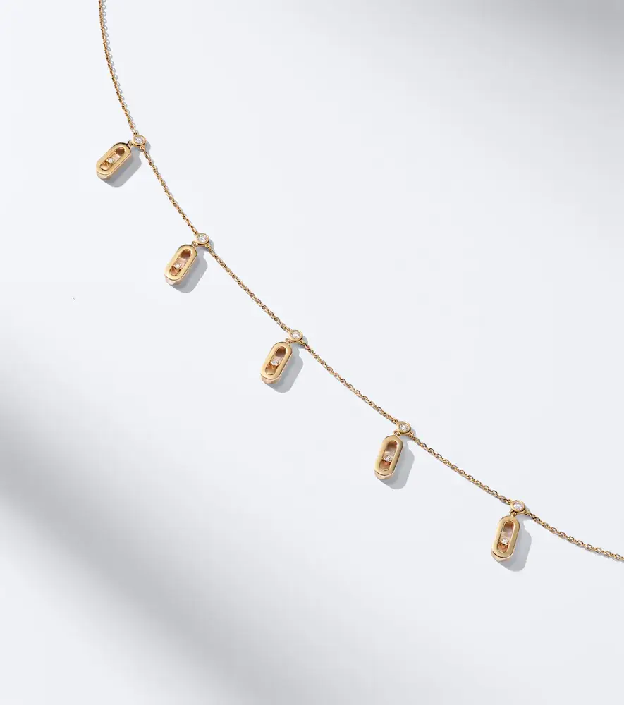 Messika Move Uno 18kt gold choker with diamonds | Thumbnail 6