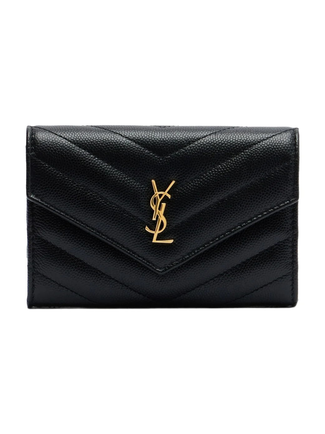 Saint Laurent Cassandre matelassé leather wallet