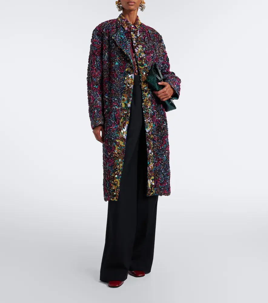Dries Van Noten Embellished embroidered coat | Thumbnail 4 Dries Van Noten Embellished embroidered coat | Thumbnail 4