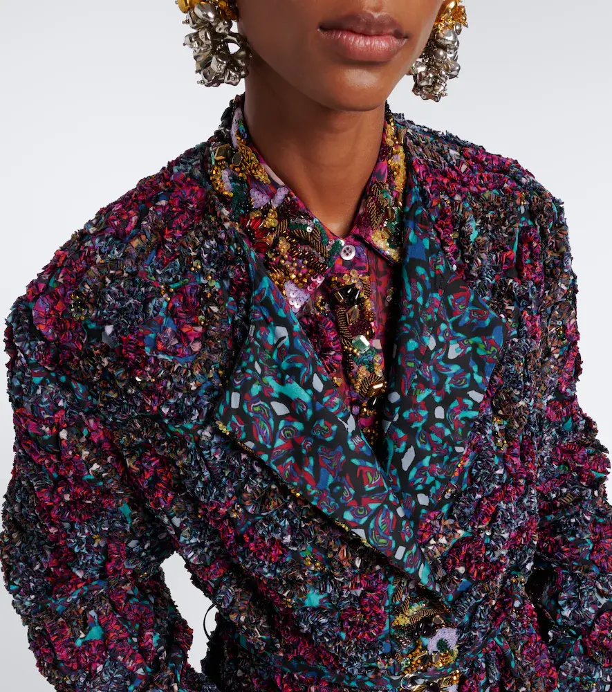 Dries Van Noten Embellished embroidered coat | Thumbnail 6 Dries Van Noten Embellished embroidered coat | Thumbnail 6